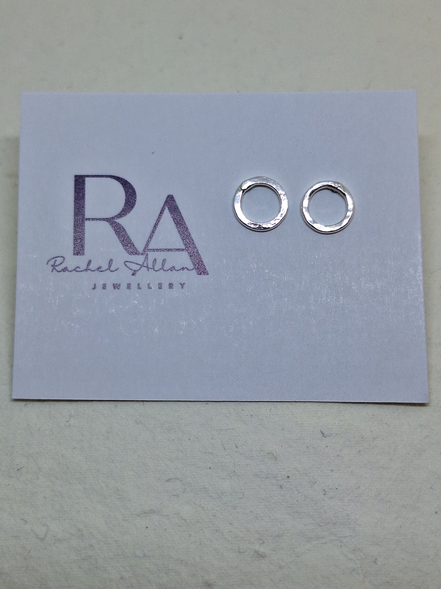 Porthole stud earrings