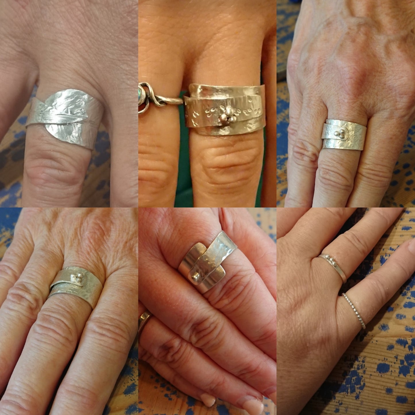 Silver wrap ring workshop Wednesday 19th March 6 - 9.30pm