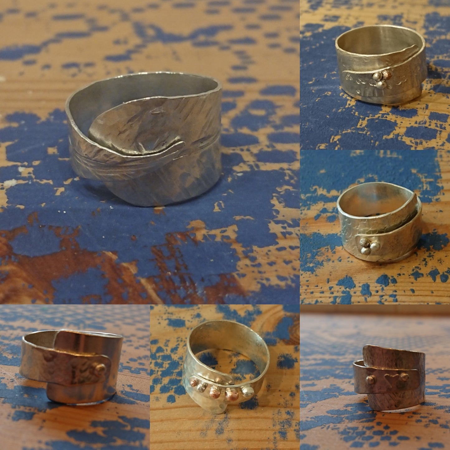 Silver wrap ring workshop Wednesday 30th April 6 - 9.30pm