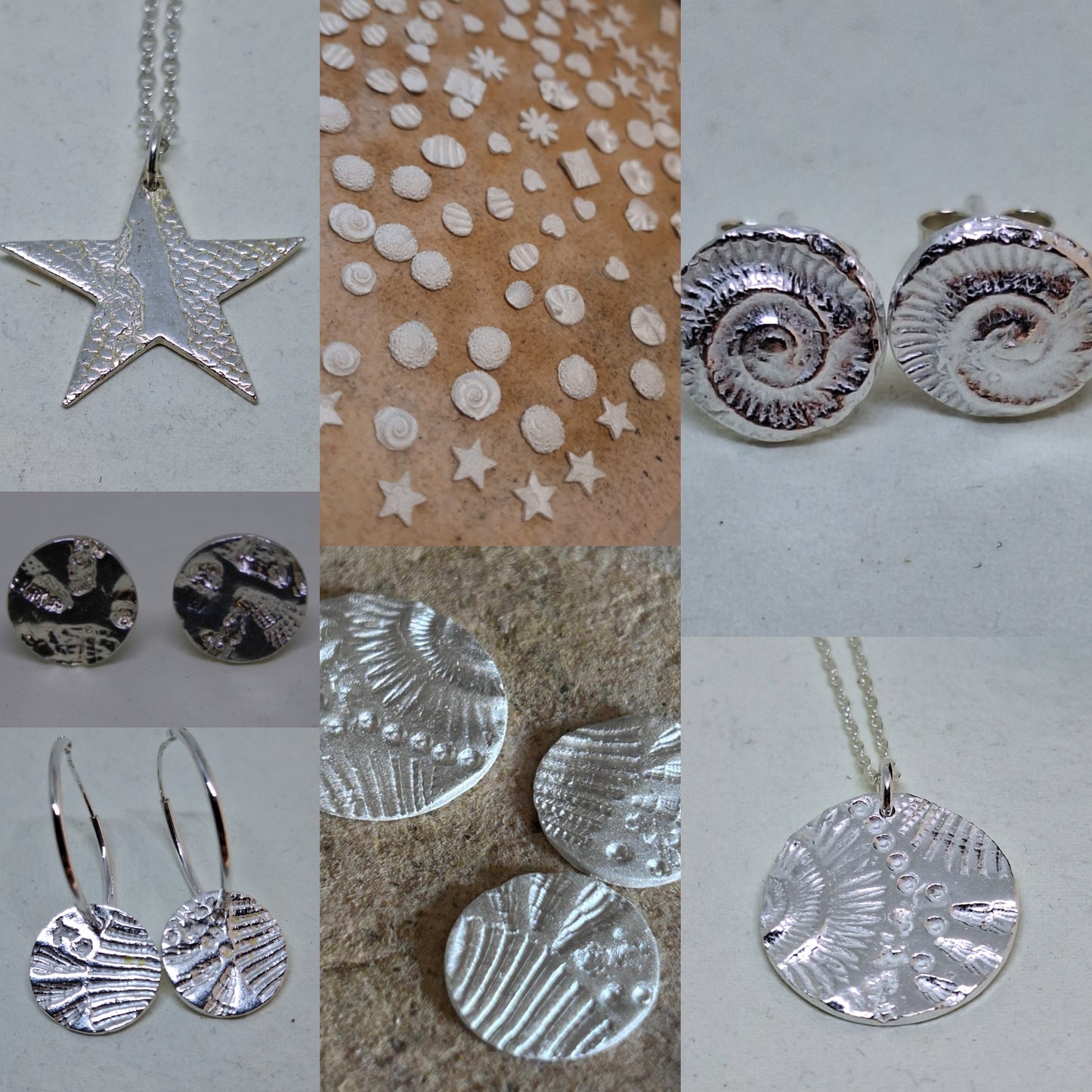 Silver precious metal clay workshop Thursday 12th June 6 - 9.30pm