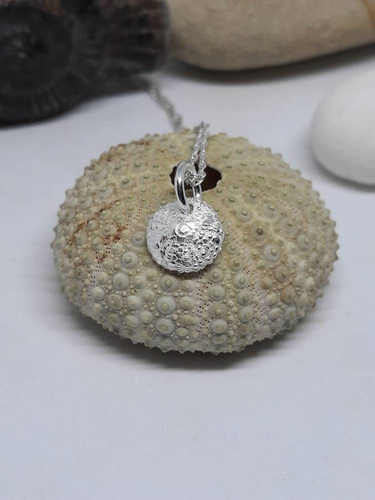 Sea urchin charm pendant